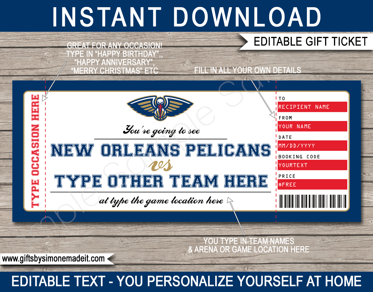 Free New Orleans Pelicans Basketball Tickets